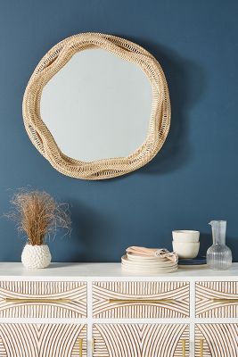 Libby Beaded Mirror | Anthropologie