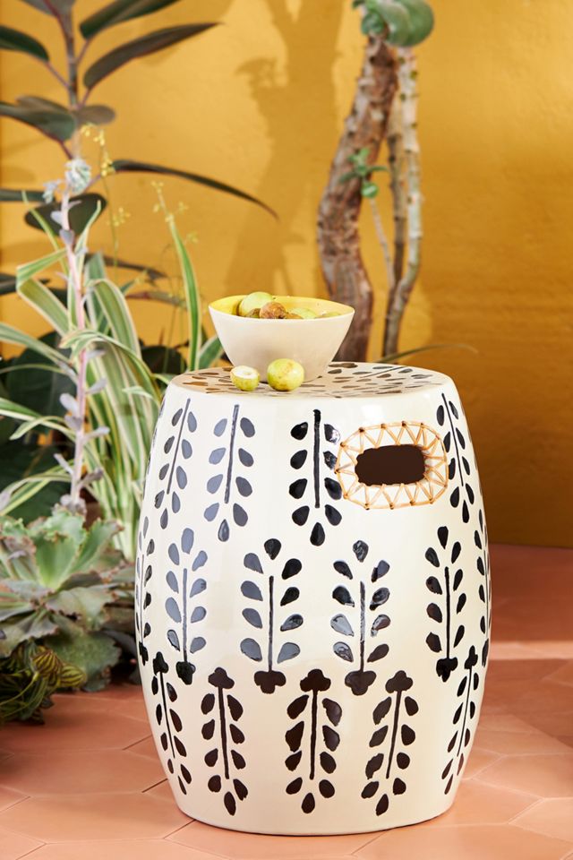 Griffin Ceramic Stool | Anthropologie UK