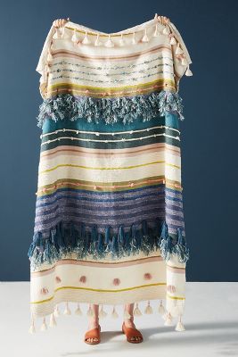 All Roads Yucca Throw Blanket | AnthroLiving