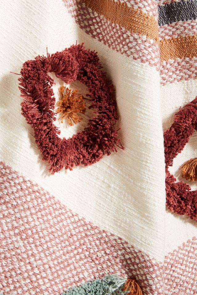 Tufted Mocha Throw Blanket #1