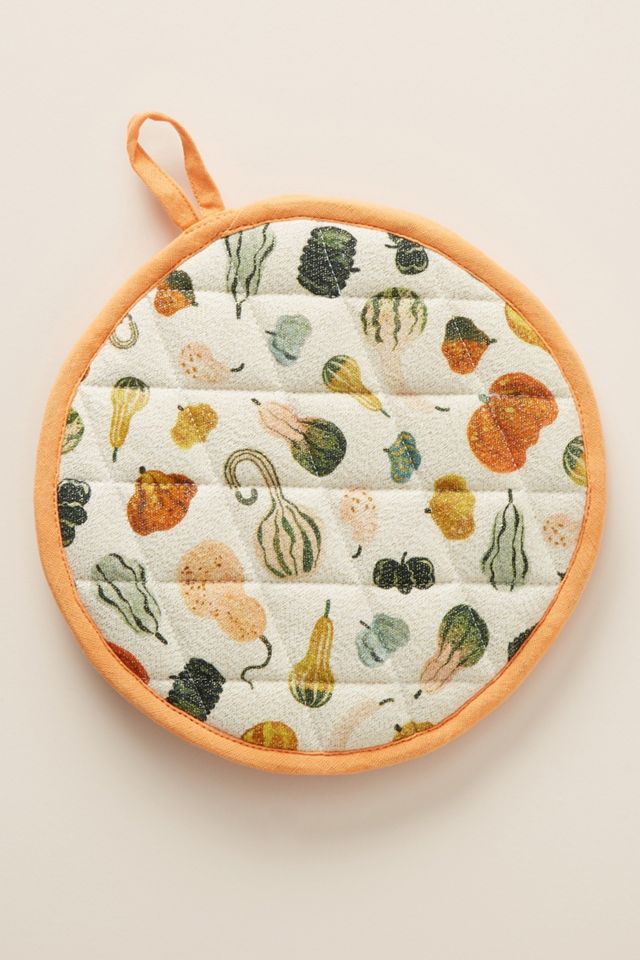 Quill & Fox Hello Gourd-Geous Potholder #1