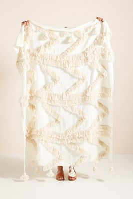 Fringe Bay Throw Blanket
