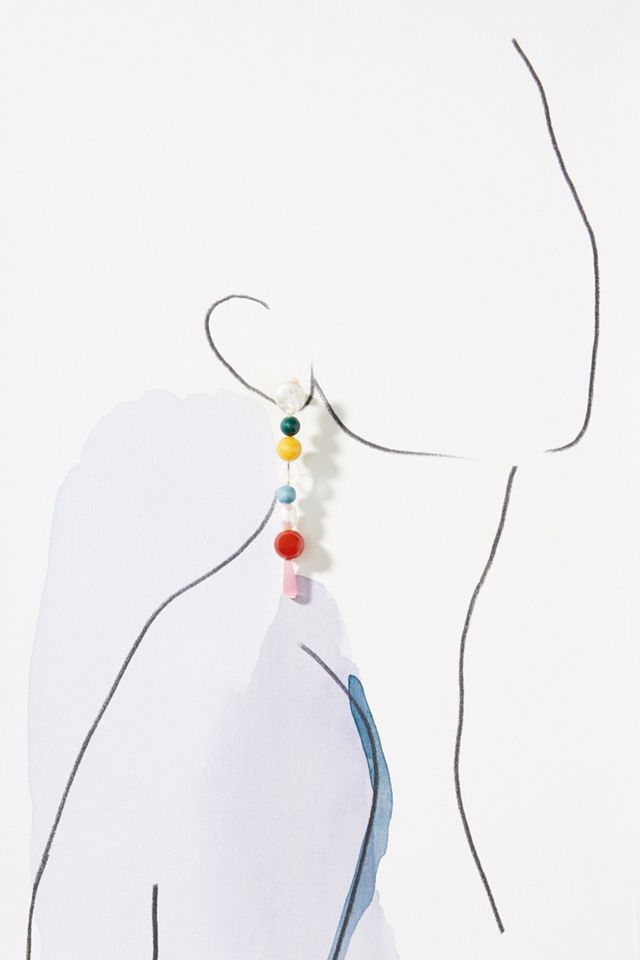 NST Studio Rainbow Drop Earrings #2