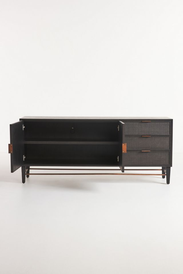 Wallace Cane and Oak Sideboard #2