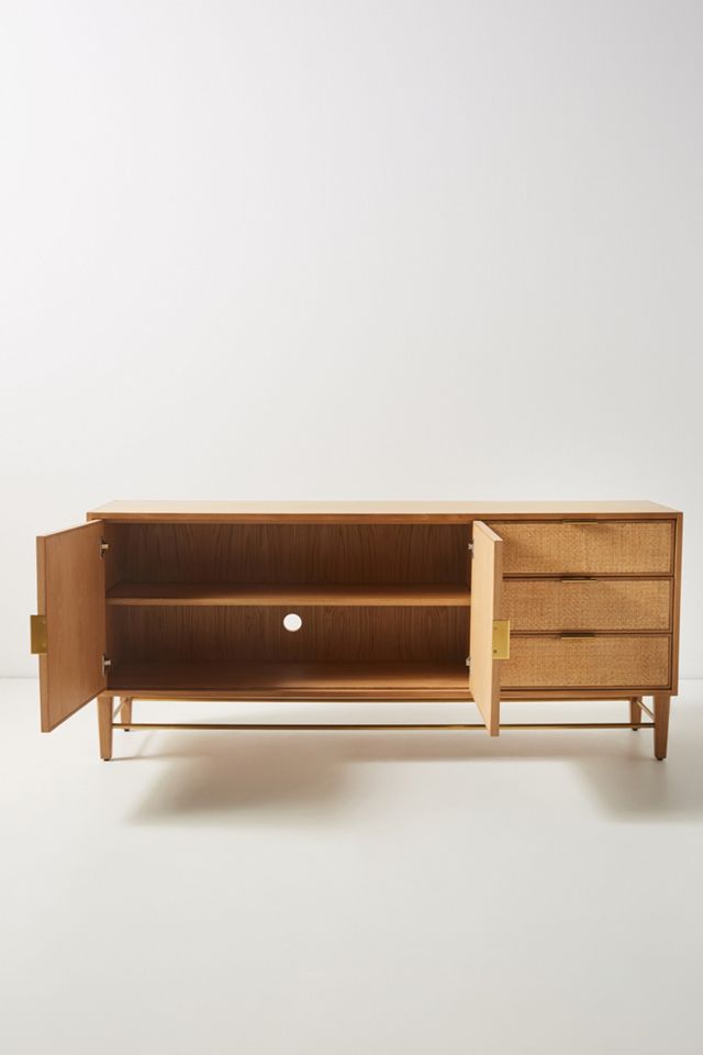 Wallace Cane and Oak Sideboard #2