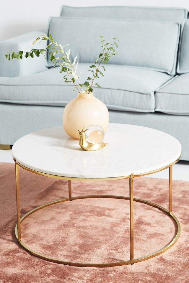 Round coffee deals table anthropologie