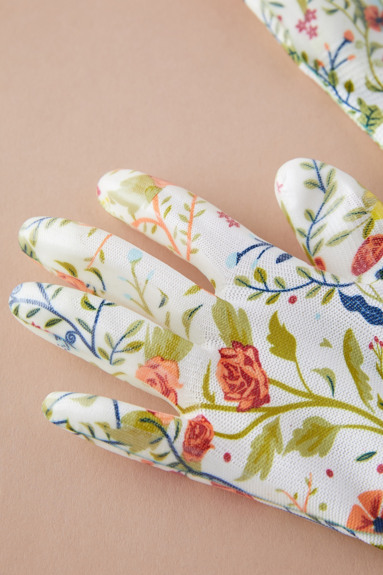 Floral Garden Weeder Gloves