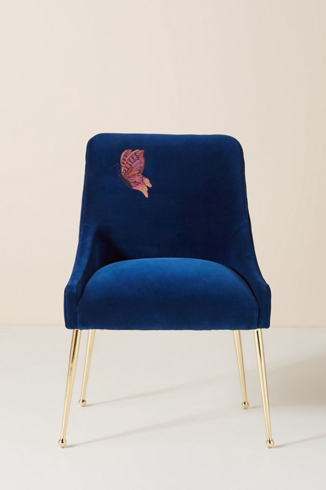 Embellished Velvet Elowen Chair #1