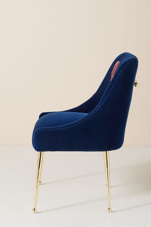 Embellished Velvet Elowen Chair #3