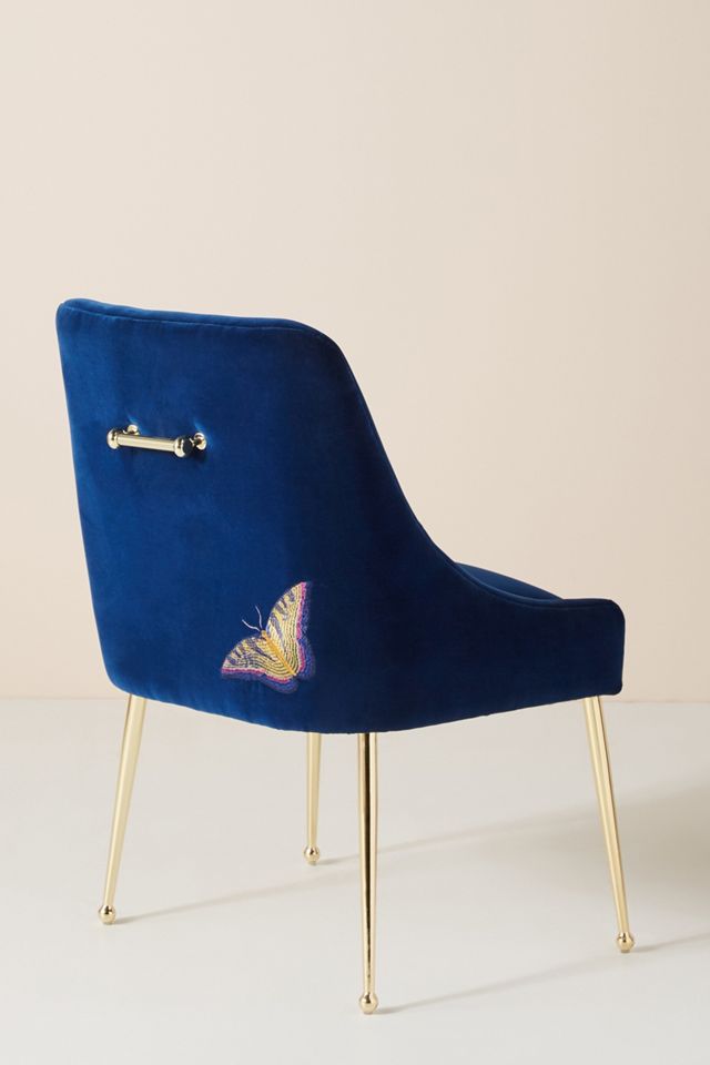 Embellished Velvet Elowen Chair #4