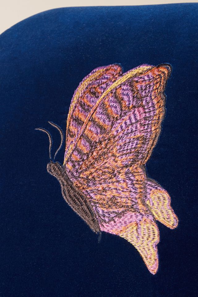 Embellished Velvet Elowen Chair #6