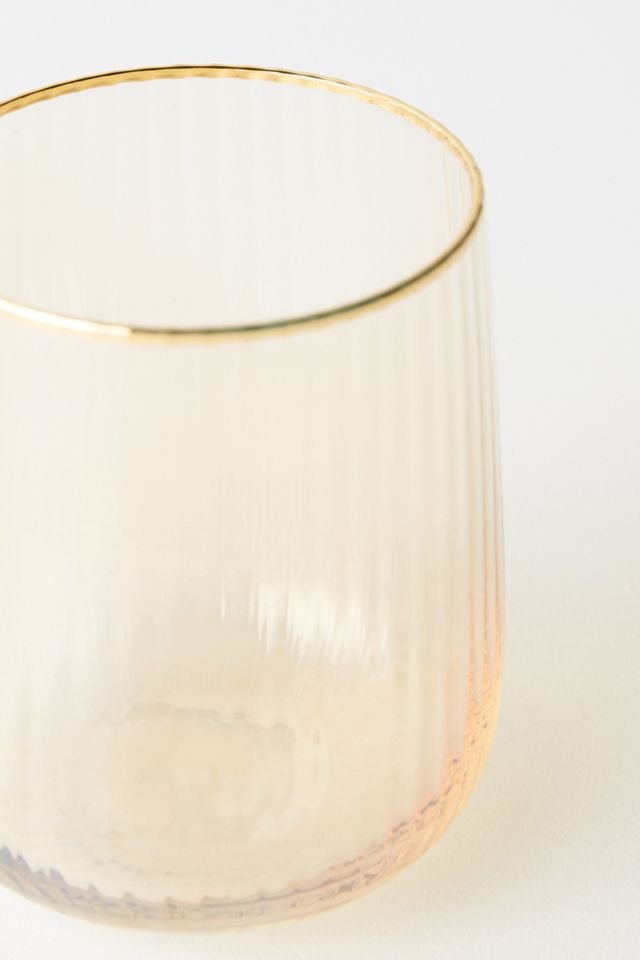 Rochelle Stemless Wine Glasses, Set of 4 #3