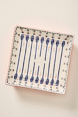 Handpainted Lucerne Brownie Pan