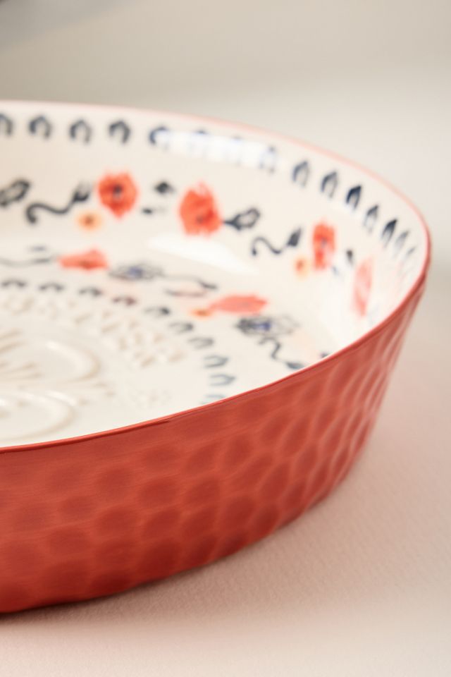 Handpainted Lucerne Pie Dish #2