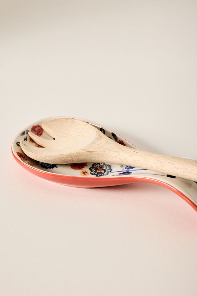 Handpainted Lucerne Spoon Rest #1
