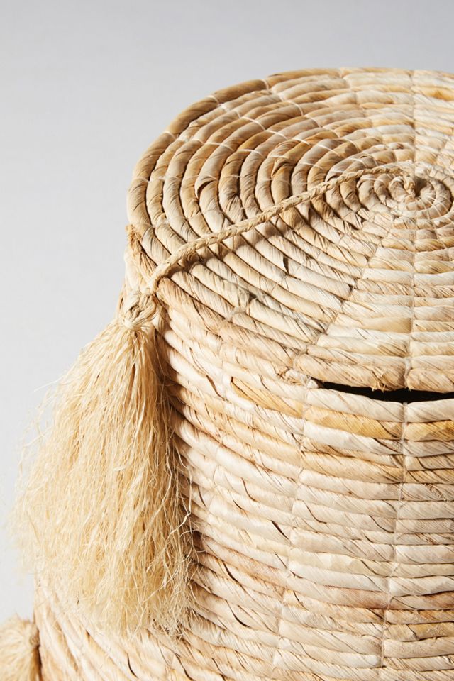 Tiefiti Tassel Laundry Basket #2