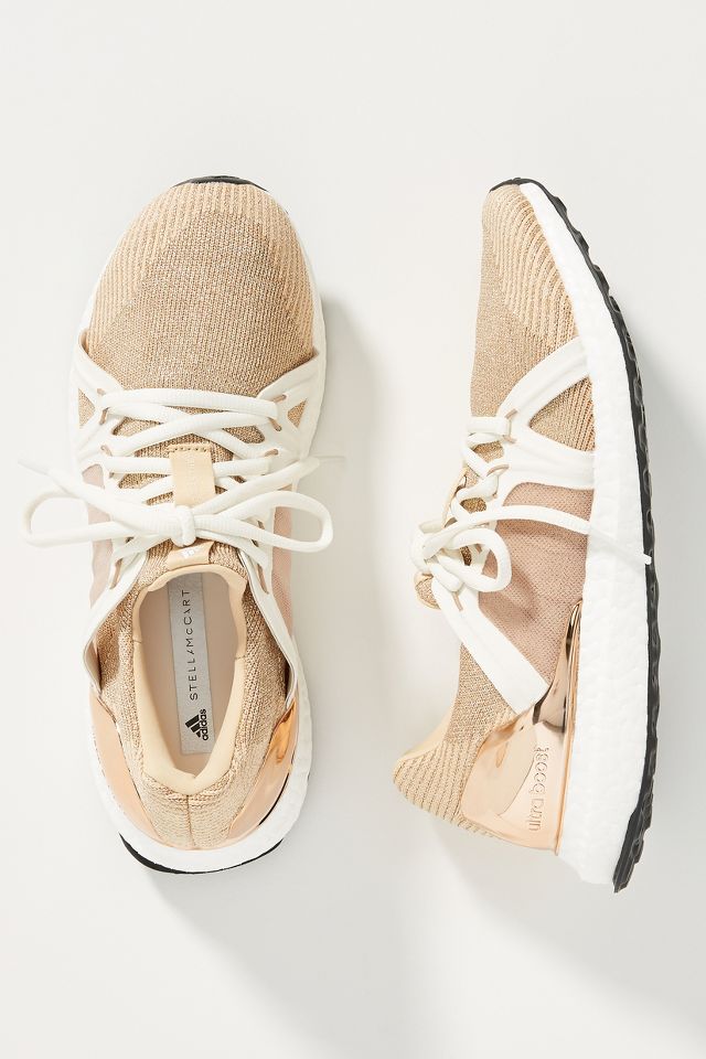 Adidas By Stella Mccartney Gold Trainer Sneakers