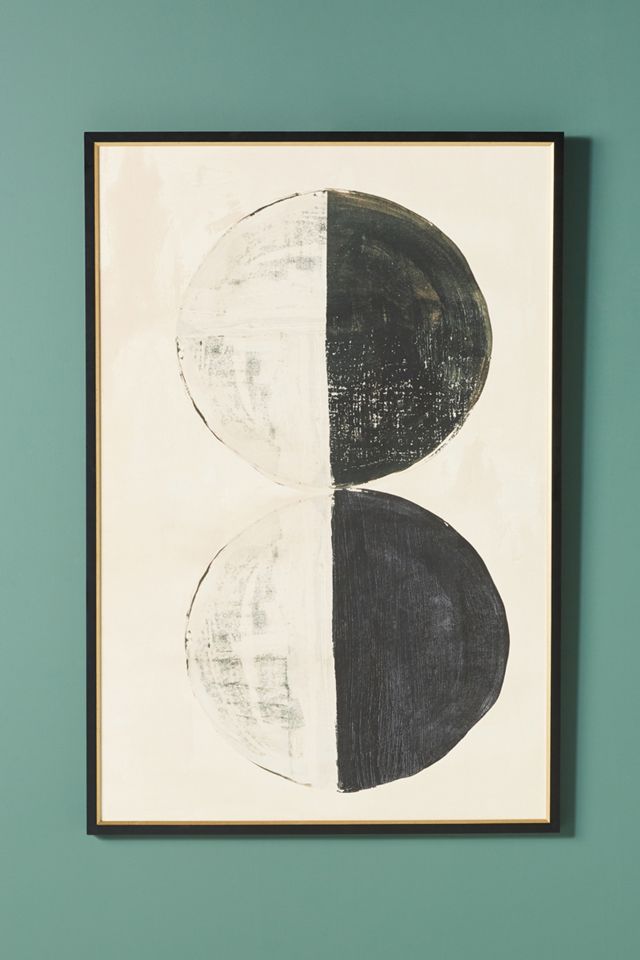 Two Circles Wall Art #1