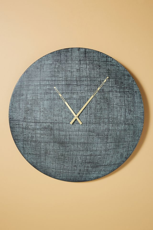 Textured Wall Clock #1