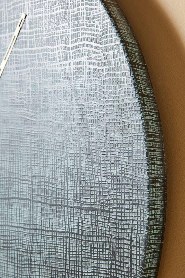 Textured Wall Clock #3