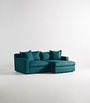 Katina petite store chaise sectional