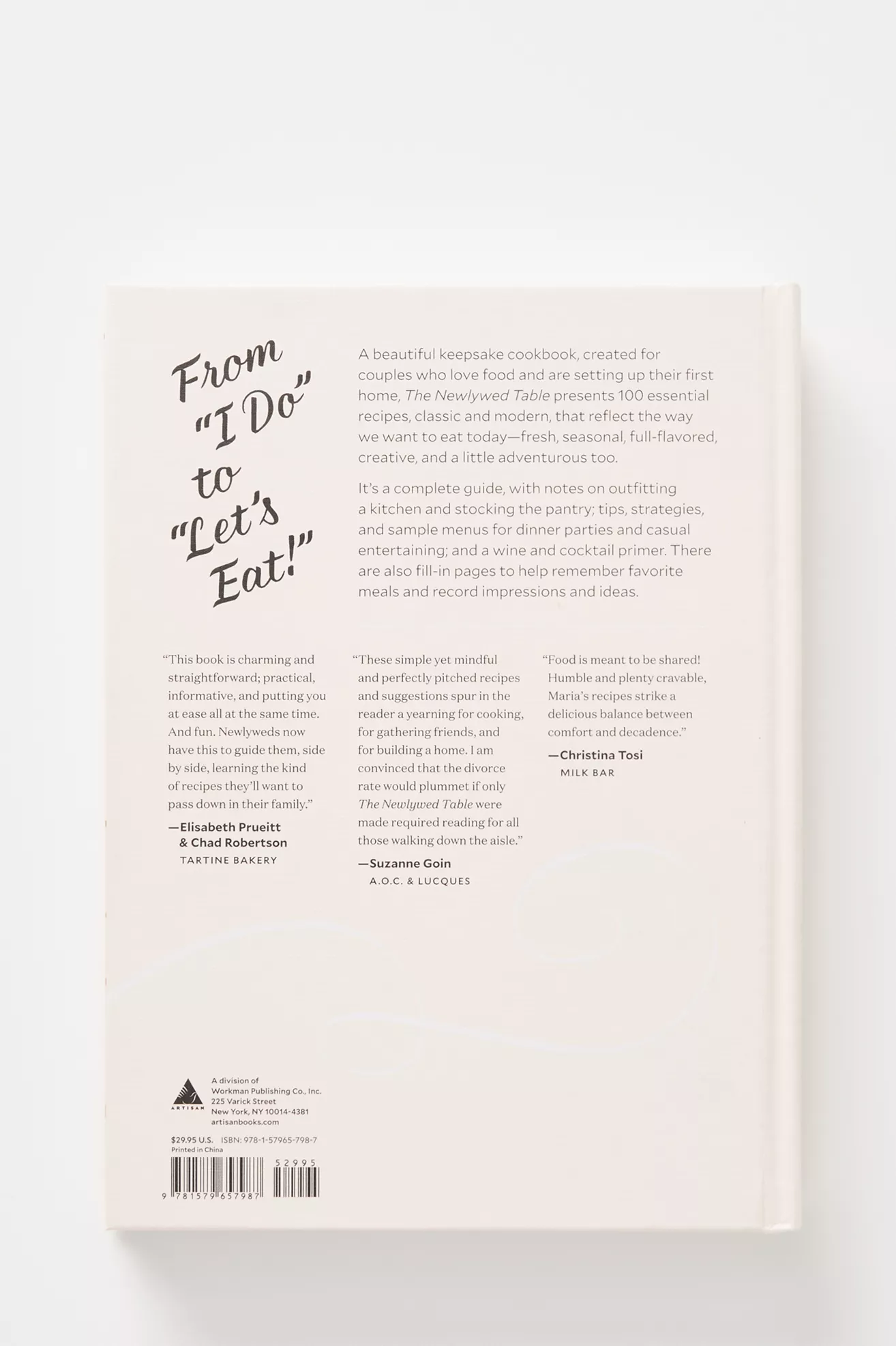 The Newlywed Table Hardcover Cookbook - thumbnail 5