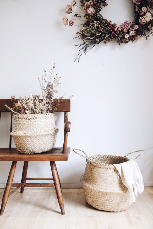 Roan Iris Billie Belly Basket #1