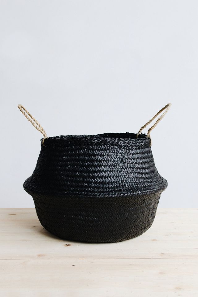 Roan Iris Coal Belly Basket #3