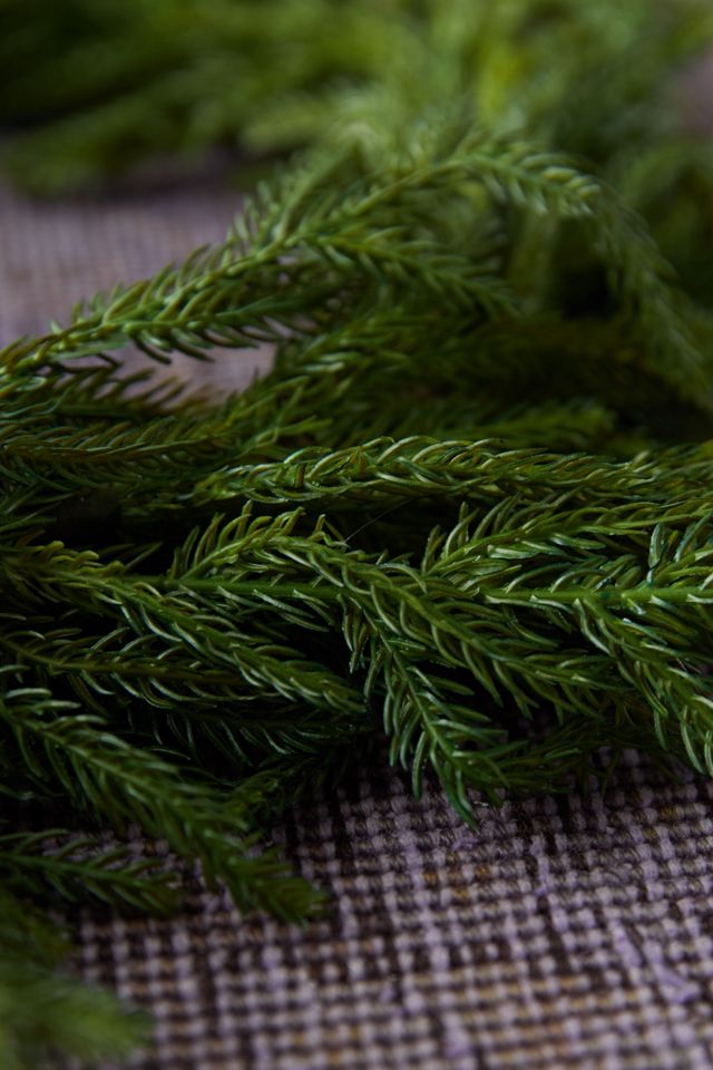 Faux Norfolk Pine Wreath #2