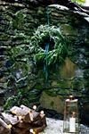 Faux Norfolk Pine Wreath