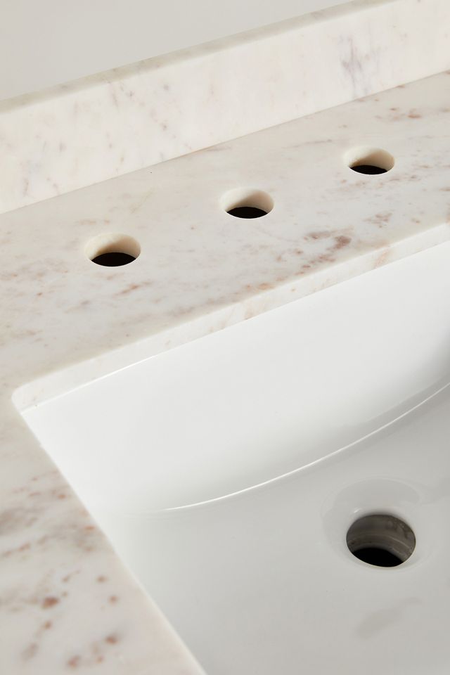 Handcarved Lombok Single Bathroom Vanity #3