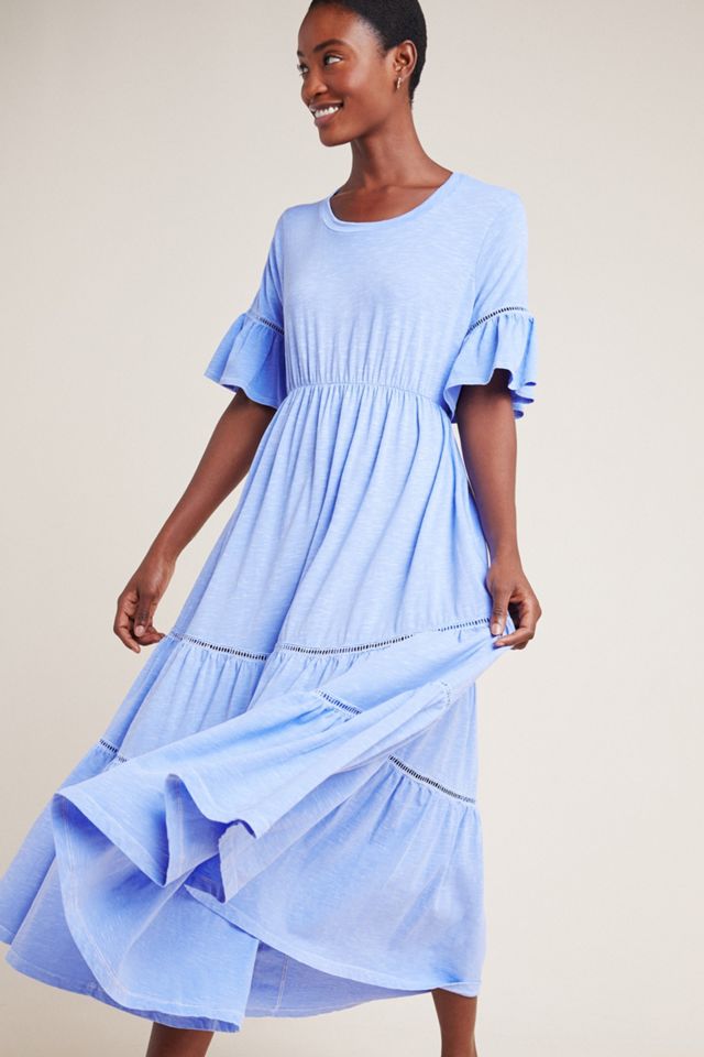 Sundry Tiered Maxi Dress | Anthropologie