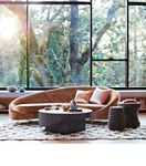 Asymmetric Serpentine Sofa