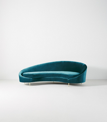 Asymmetric Serpentine Sofa - Anthropologie