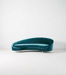 Asymmetric Serpentine Sofa