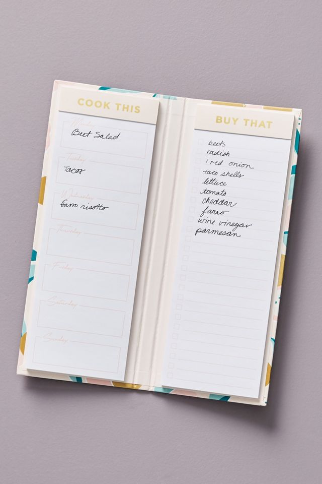 Fruits & Greens Meal Planner Notepad #1
