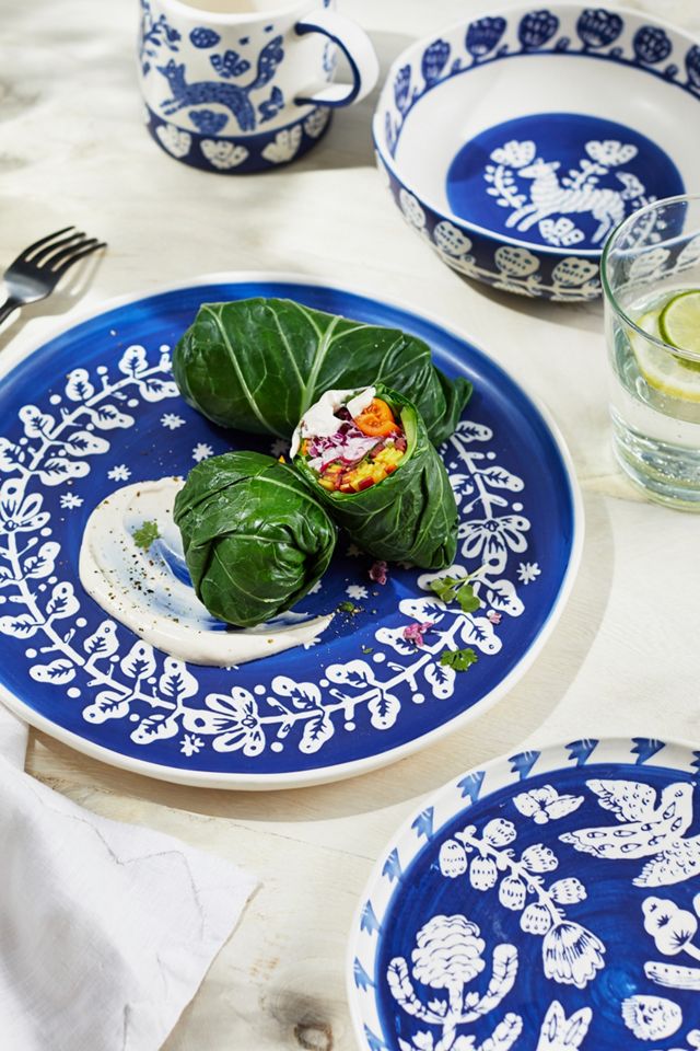 Pallu Dinner Plates, Set of 4 #1