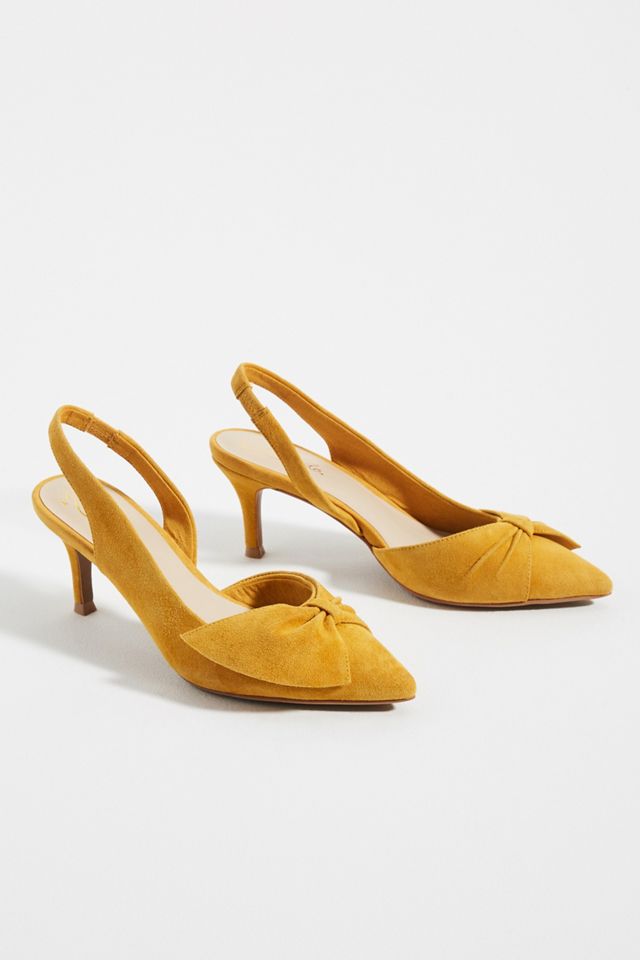 Liendo by Seychelles Bow Slingback Heels #1