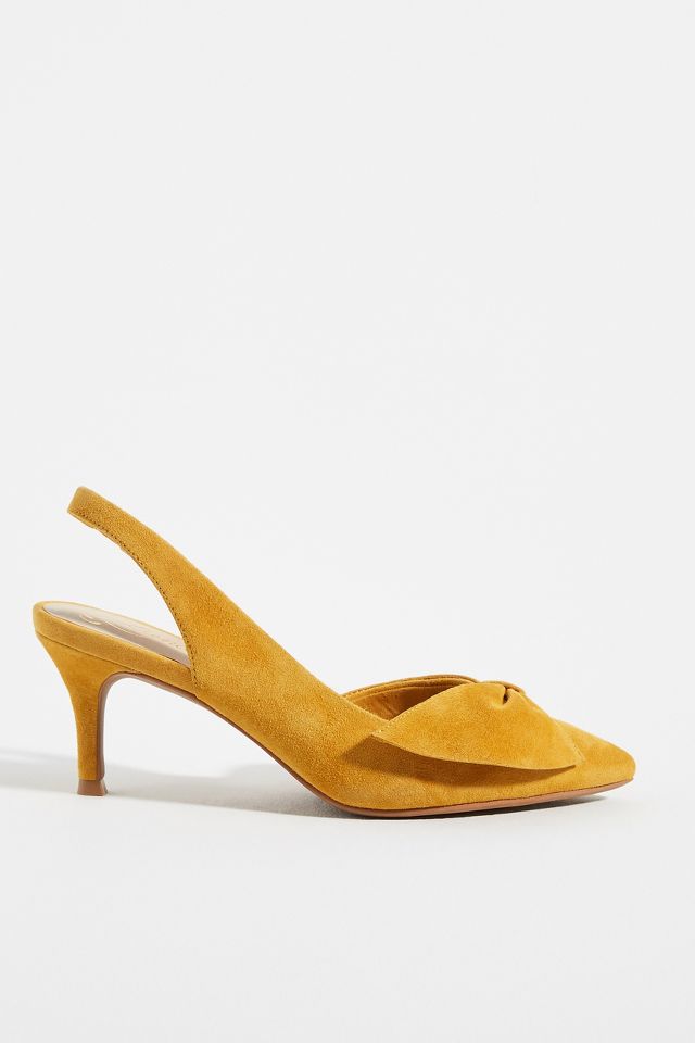 Liendo by Seychelles Bow Slingback Heels Anthropologie