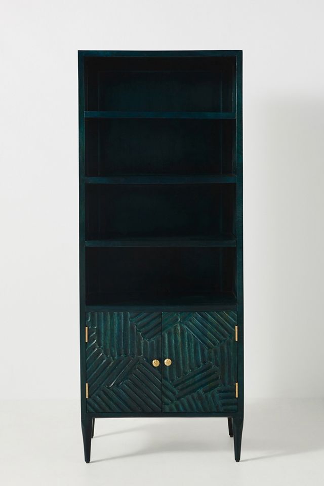 Handcarved Paje Bookcase #1