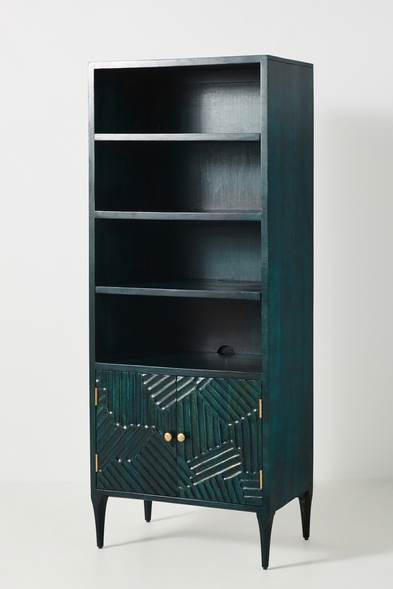 Handcarved Paje Bookcase