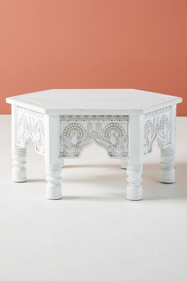 Raaz Hexagon Storage Coffee Table #1