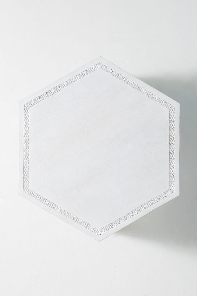 Raaz Hexagon Storage Coffee Table #4