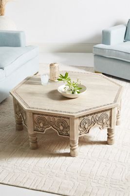 Raaz Octagon Storage Coffee Table