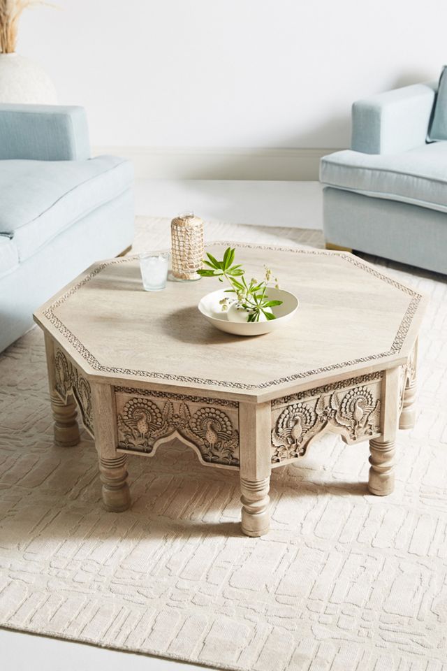 Raaz Octagon Storage Coffee Table