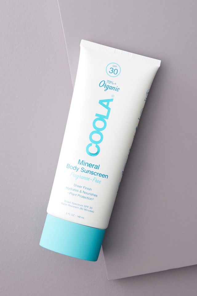 Coola SPF 30 Mineral Body Sunscreen, FragranceFree Anthropologie