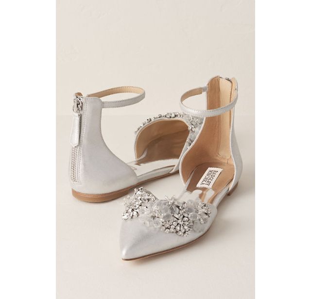 Badgley mischka discount abby flat ii