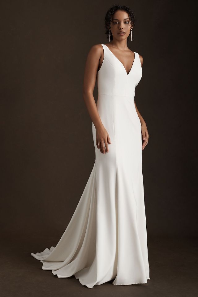 Anthropologie wedding dress best sale