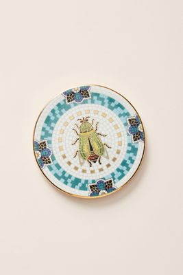 The Bistro Tile Stoneware Coaster: Garden Edition