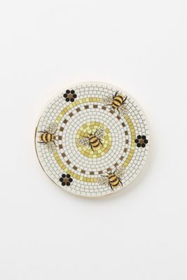 The Bistro Tile Stoneware Coaster: Garden Edition